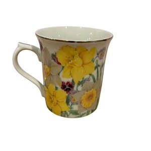 Lenox Daffodil by‎ Suzanne Clee Flower Blossom Collection Mug